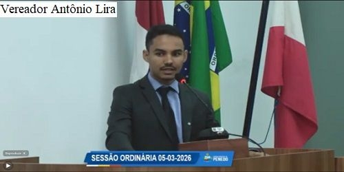 Vereador Antônio Lira cobra da tribuna ações nas estradas vicinais. Assista ao vídeo