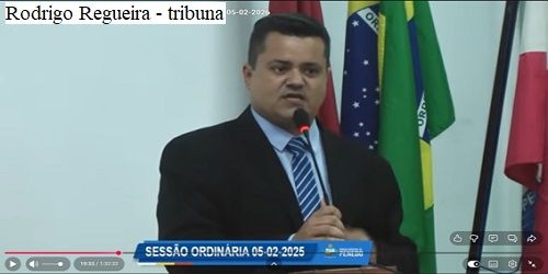 Vereador Rodrigo Regueira abre ano legislativo anunciando obras na escola Hana Bertholet